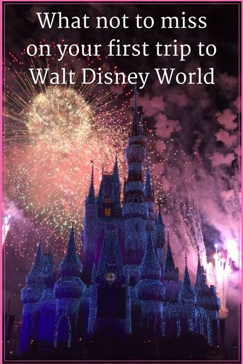 First Trip To Walt Disney World Top 15 Must Do Items For Your Bucket
