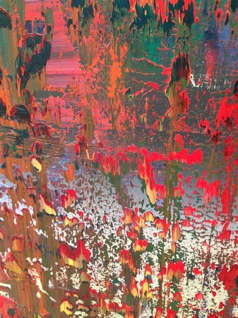 Gerhardt Richter Abstract Art Painting Gerhard Richter Painting