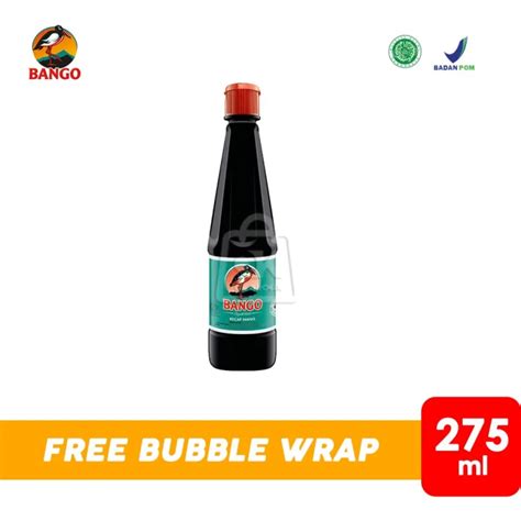 Botol 275ml Bango Kecap Manis Kedelai Hitam Lazada Indonesia