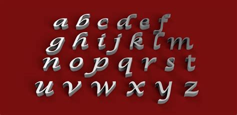 Maybe you would like to learn more about one of these? LUCIDA CALLIGRAPHY font uppercase and lowercase 3D letters ...
