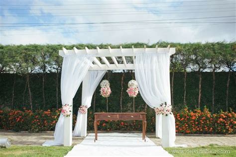 Altar Wedding Campo Casamento Casamento Decoração De Evento Noivado