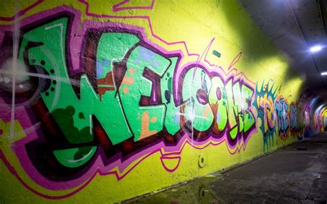 Graffiti And Street Artists Finish Makeover Of 191st Street Tunnel Animal