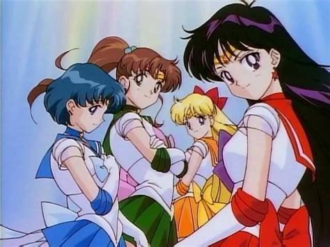 Mercury Jupiter Venus Mars Sailor Moon Manga Sailor Scouts Sailor Moon Stars