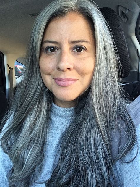 gray hair salt and pepper hair grey hair old dark grey hair natural gray hair long silver