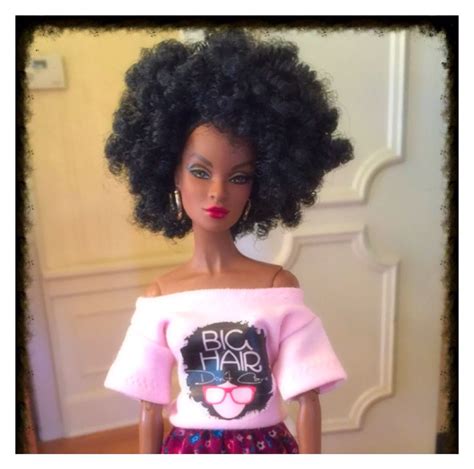 natural hair barbie hair fashion dolls real barbie