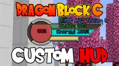 Dragon Block C How To Use The Custom Health Bar Dbc 1481 Youtube