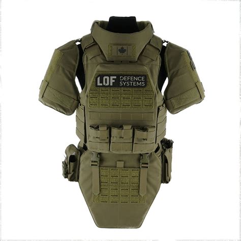 Lof Defence Sentinel Body Armour Carrier System Made In Canada