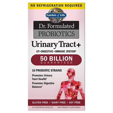 Dr Formulated Probiotics Urinary Tract 50 Billion Cfu 30 Caps