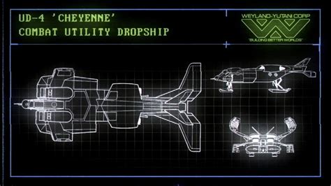 Aliens Ud 4 Cheyenne Dropship Ship Breakdown Youtube