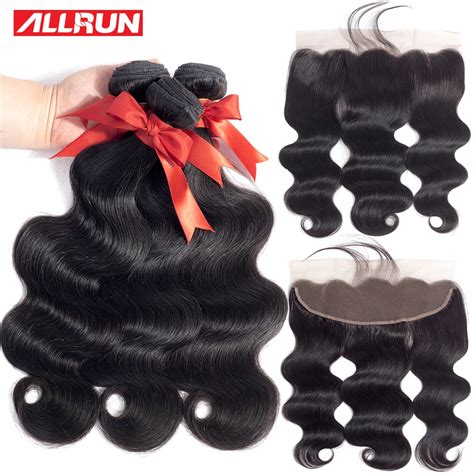 Aliexpress Com Buy Bundles With Frontal Human Hair Weave Bundles X