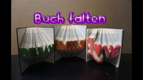 Diy easy bookfolding buchfalten herz leicht deutsch. DIY | Buch falten | Book Folding | Bastelanleitung | einfache Faltmethod... | Bücher falten ...