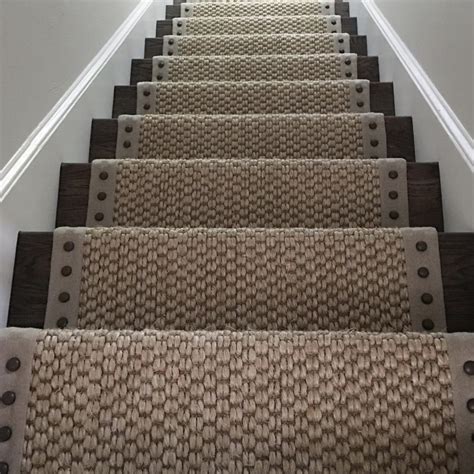 The pile was traditionally made from wool, but since the 20th century. Amy Vermillion Interiors: bound sisal stair carpet with ...