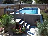 Pictures of Backyard Landscaping With Above Ground Pool