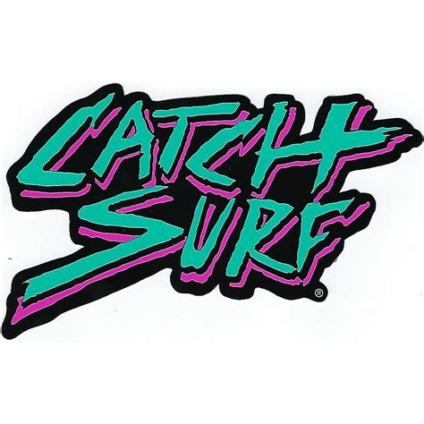 Free shipping on orders over $25 shipped by amazon. Catch Surf Tropical Logo Sticker