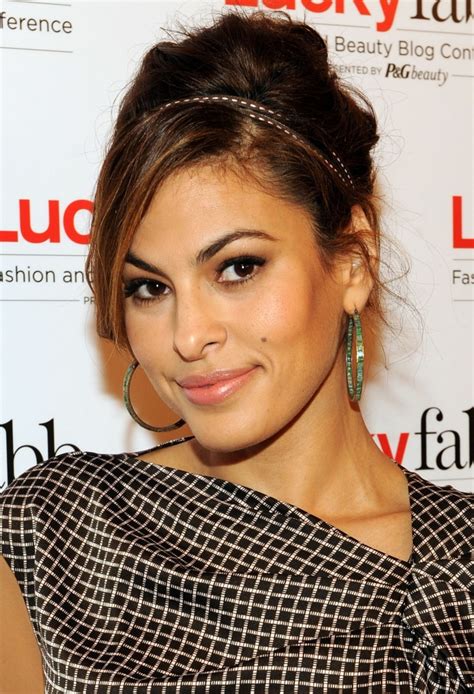 Given Up On Headbands Eva Mendes Might Just Make You Give Them One