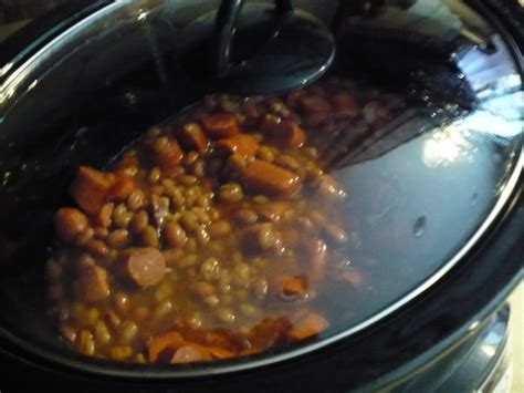 Add the beans and hot dogs. Crock Pot Hot Dogs Franks And Beans - Easy Recipe - Food.com