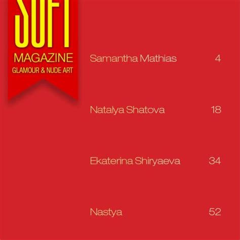Soft Magazine February Boudoir Ekaterina Shiryaeva Nude