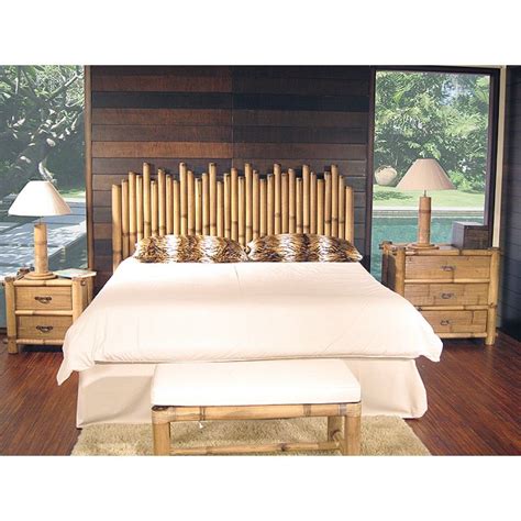 ♥ Bamboo Bed Bamboo Bedroom Bamboo Headboard Bamboo Furniture
