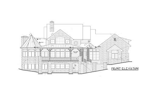 Panoramic Wrap Around Porch 9547rw Architectural Designs House Plans