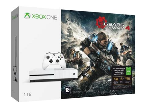 Microsoft Xbox One S Gears Of War 4 Bundle Na Consolevariations