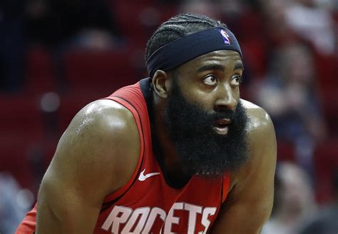 As Misfires Mount Rockets James Harden Works On Repairs