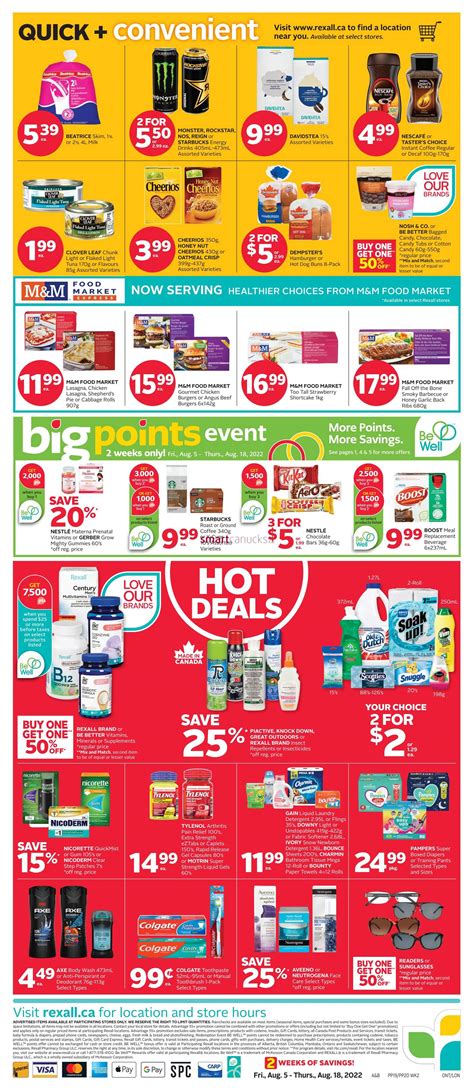 Rexall On Flyer August 12 To 18