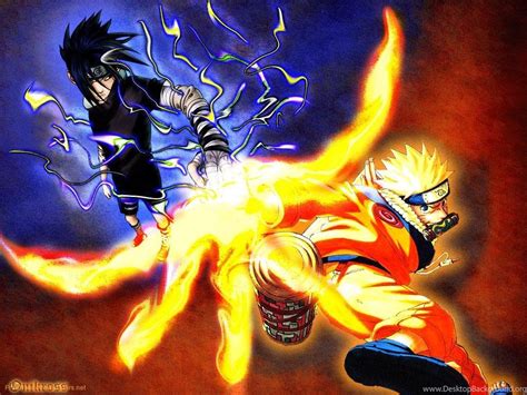 Naruto Vs Sasuke Battle Wallpaper Anime Wallpaper Hd
