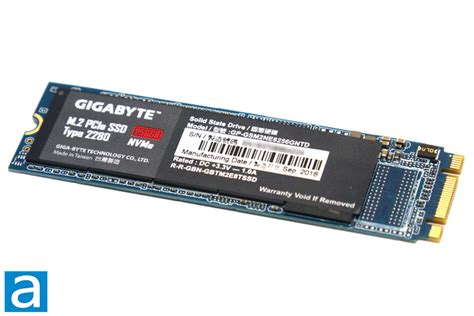 Gigabyte M2 Pcie Ssd 256gb Review Page 2 Of 11 Aph Networks