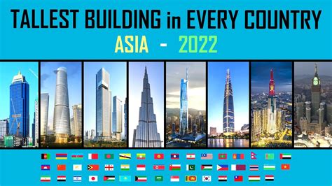 Tallest Building In Every Country Asia 2022 Youtube