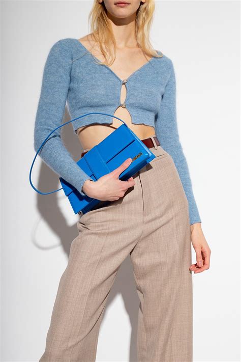Jacquemus Le Bambino Long Shoulder Bag In Blue Lyst
