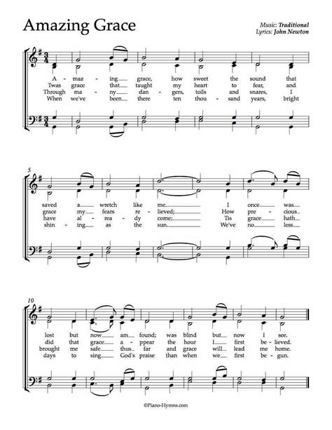 Amazing Grace Easy Piano Sheet Music Property And Real Estate For Rent