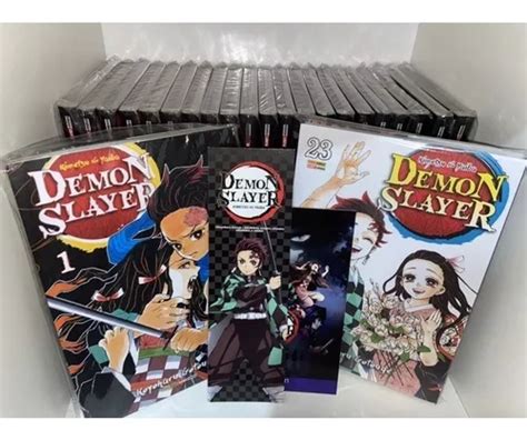 Mangá Demon Slayer 1 Ao 23 Gaiden Databook Novel Frete Grátis