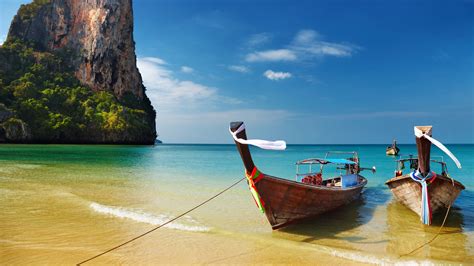 Railay Beach Thailand Uhd 4k Wallpaper Pixelz