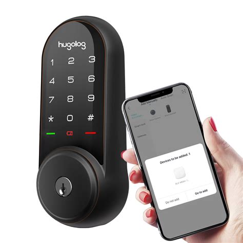 Hugolog Electronic Deadbolt Keyless Entry Door Lock Wireless