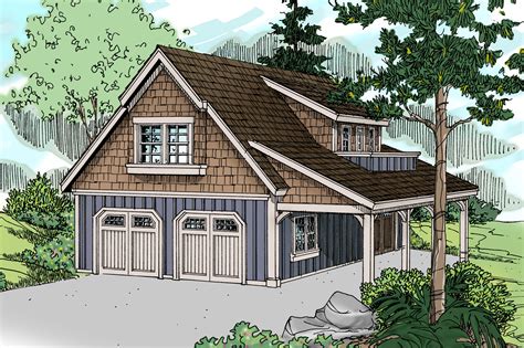 Craftsman House Plans Garage Wliving 20 080
