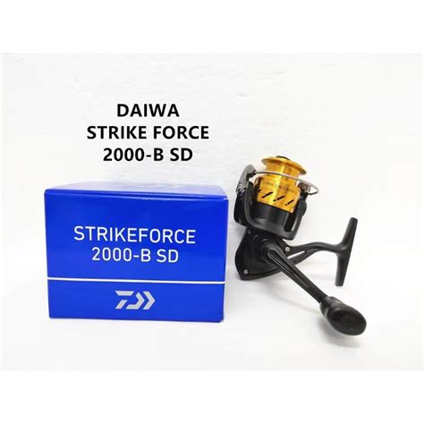 Daiwa Strike Force Spinning Reel B Sd Shopee Malaysia