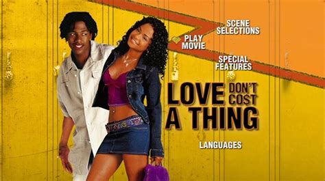 Love Dont Cost A Thing DVD Menus