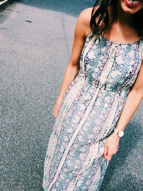 Printed Maxi Dress Style By Liv