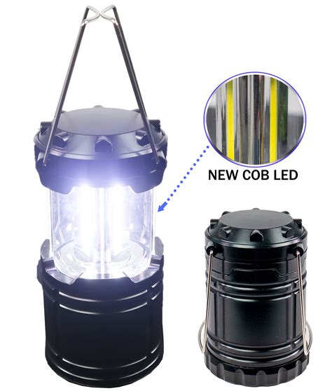 Portable Collapsible Cob Led Camping Lantern Military Tough Light Led
