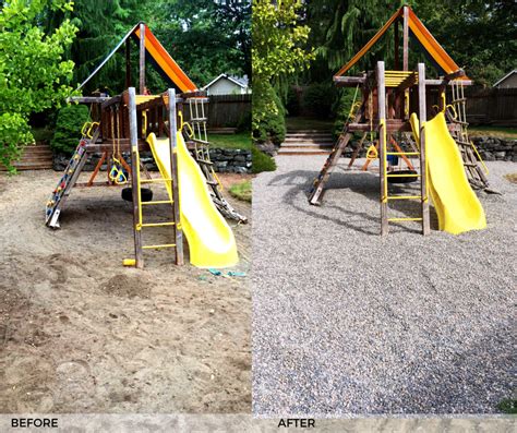 Pea Gravel And Sand For Playgrounds In Tacoma Wa