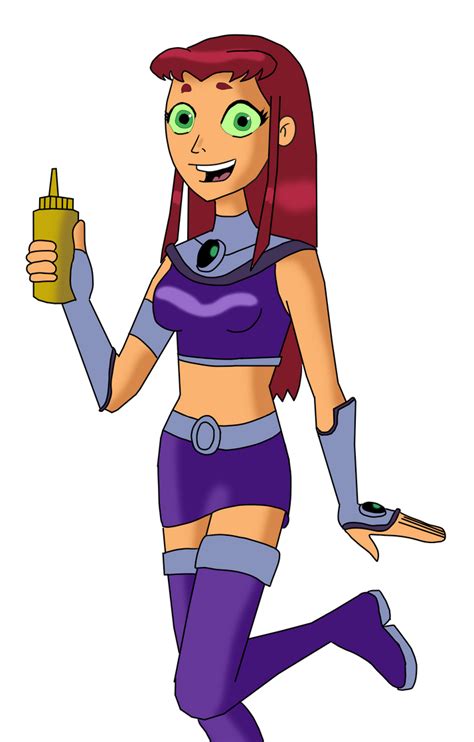 Starfire And Mustard By Captainedwardteague On Deviantart