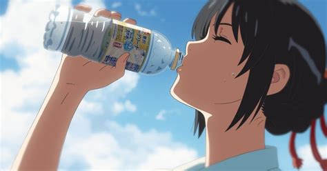 Makoto Shinkais Your Name Anime Film Promotes Suntory Water In Tie Up