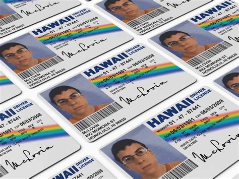 Mclovin Novelty Driving License Id Card Replica From Superbad Etsy