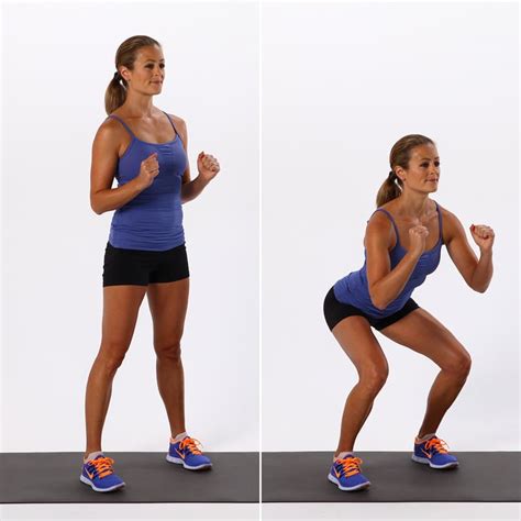 Basic Squats Butt Lifting Exercises Popsugar Fitness Photo