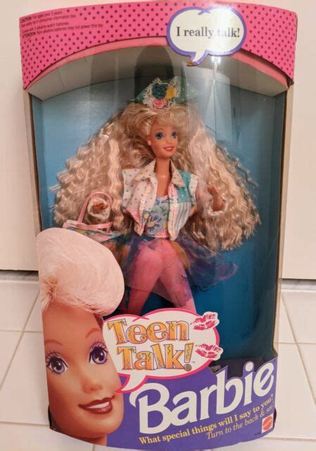Vintage Teen Talk Barbie Doll 1991 Blonde For Sale Online Ebay