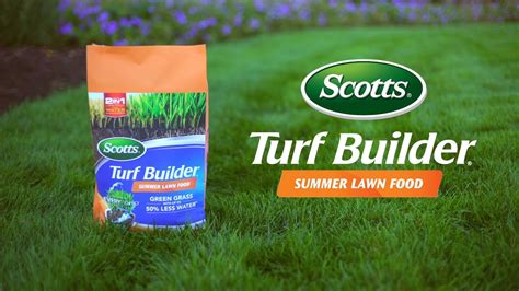 Scotts turf builder with summerguard and water smart can keep your yard looking good all summer long. Scotts® Turf Builder® Summer Lawn Food - Scotts