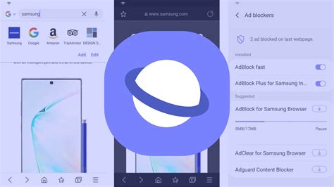 Samsung Internet Browser Recibe Una Gran Actualización Cargada De