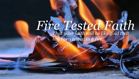 Tested By Fire