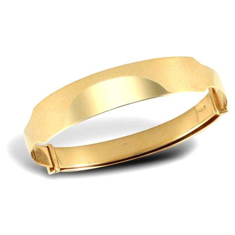 Novica, the impact marketplace, invites you to explore unique bangle bracelets at incredible prices handcrafted by talented artisans worldwide. Baby Solid 9ct Yellow Gold Diamond Cut ID 5mm Expanding Bangle Bracelet