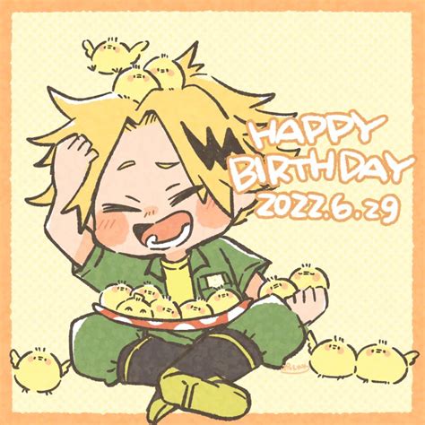 💥roo💥 On Twitter Rt Pusshwa おめで〜んぴ！⚡️🐥🎈 上鳴電気誕生祭2022 上鳴電気生誕祭2022